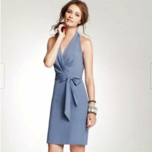 Ann Taylor Dresses & Skirts - Ann Taylor Blue Halter Dress